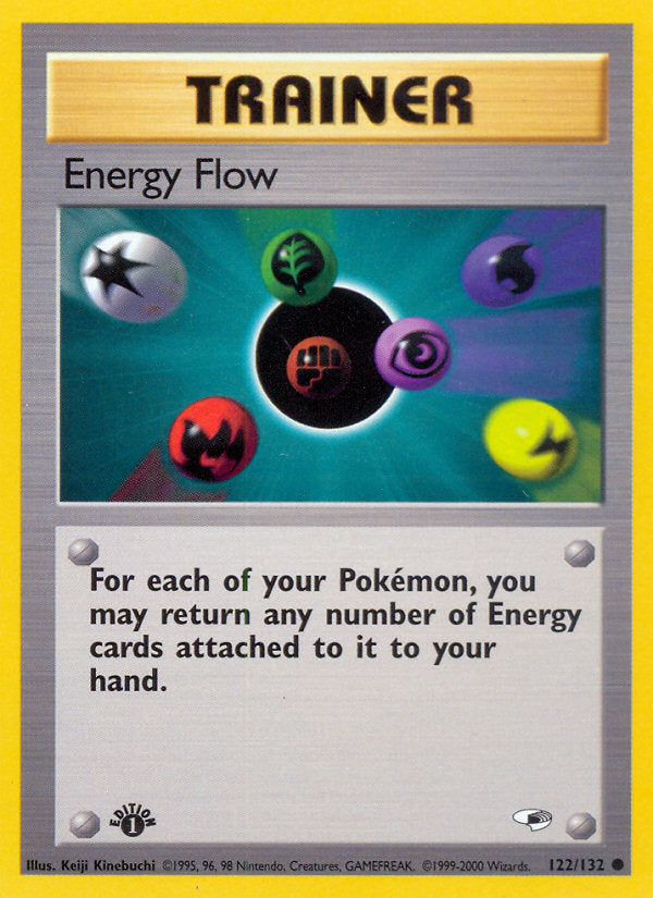 Gym Heroes Energy Flow #122/132 first edition
